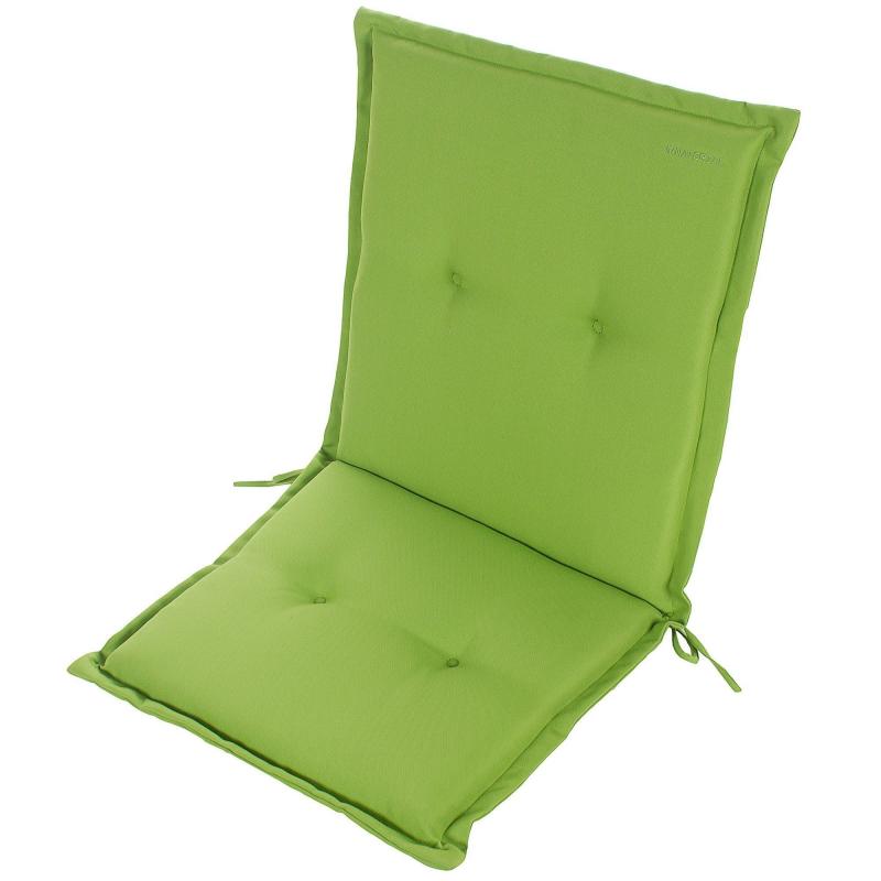 Подушка для стула зелёная 92х48х5 см, полиэстер