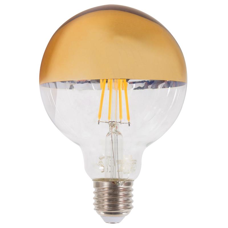 Лампа светодиодная Lexman G95 Е27 600 Лм 2700К