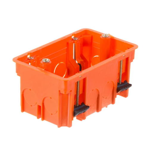 Коробка распределительная Plast Electro Anam 100х60х50 мм цвет оранжевый