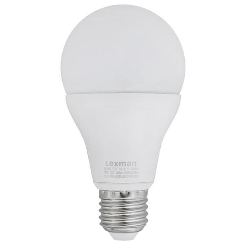 Лампа светодиодная Lexman E27 А60 13 Вт 1521 Лм свет тёплый белый