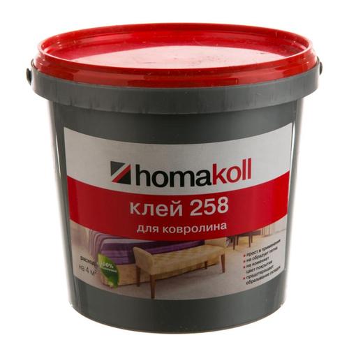 Клей для ковролина Homakoll 258, 1,3 кг
