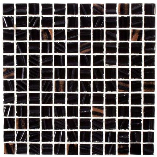 Мозаика Artens, 30х30 см, стекло, цвет чёрный
