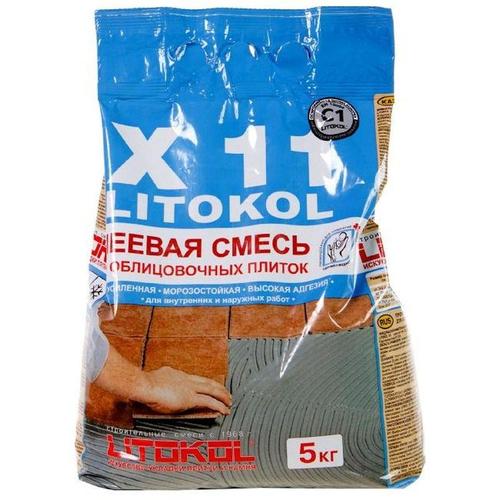 Клей для плитки Litokol Х11, 5 кг