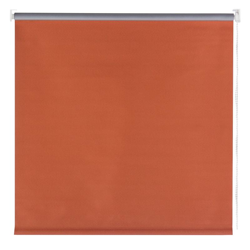 Мини-штора рулонная, Blackout, 100х175 см, оранжевый