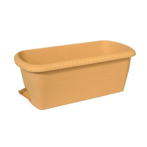 Ящик балконный «Жардин» золотой 60 см, пластик