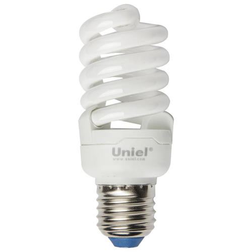 Лампа энергосберегающая Uniel спираль E27 15 Вт свет холодный белый