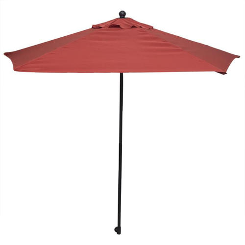 Зонт дачный 2.7 м тёмно-красный, металлполиэстер
