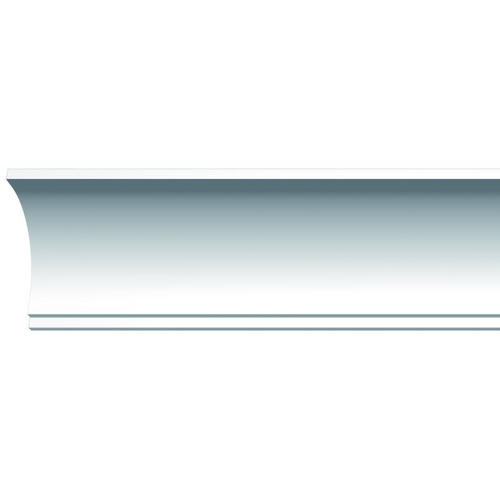 Плинтус потолочный полистирол ударопрочный Decomaster D109 белый 4.3х6х200 см