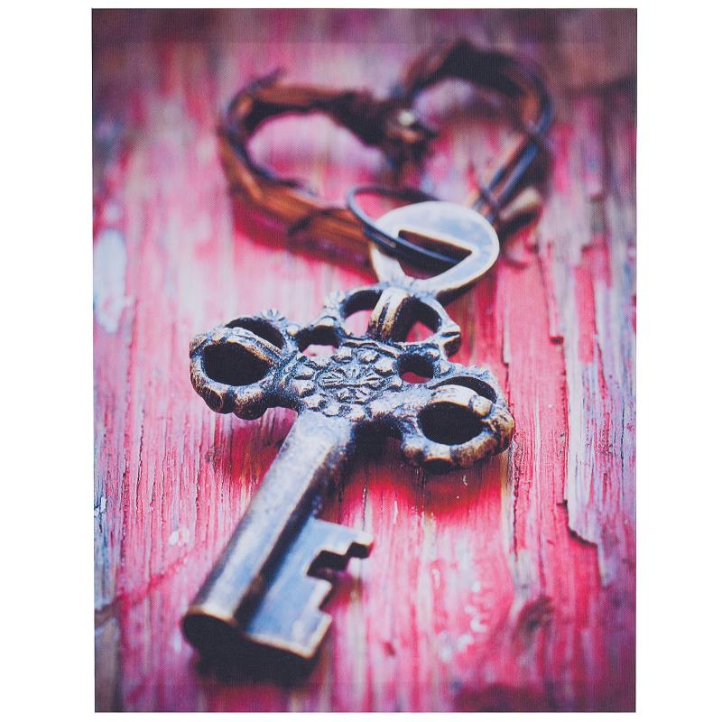 Канвас 30х40 см «Старинный ключ»