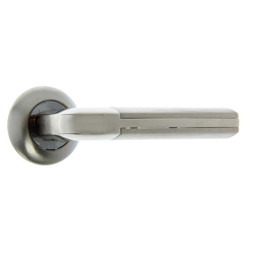 Комплект дверных ручек Inspire ZCL №3-33-D1H1 с запиранием, ЦАМ, цвет никель