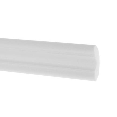 Плинтус потолочный экструдированный полистирол белый Inspire С0630 3х3х200 см цвет белый