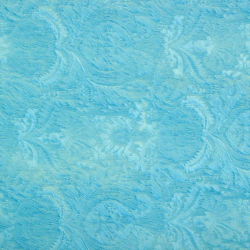 Скатерть «Вензель» 220х135 см шёлк цвет голубой