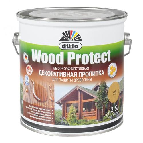 Антисептик Wood Protect цвет дуб 2.5 л