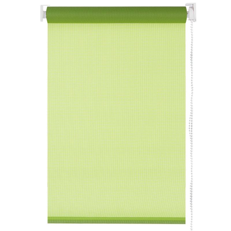 Штора рулонная Clever Spring 65х150 см цвет зелёный