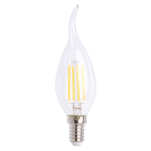 Лампа светодиодная Uniel свеча на ветру E14 6 Вт 500 Лм свет тёплый белый