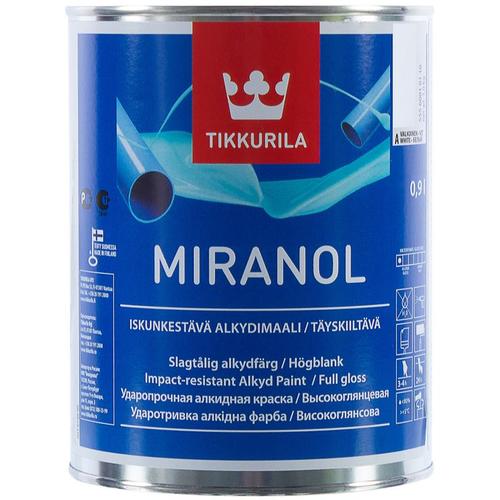 Эмаль Tikkurila Миранол цвет белый 0.9 л