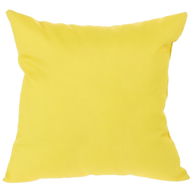 Подушка декоративная «Радуга» 40х40 см цвет жёлтый