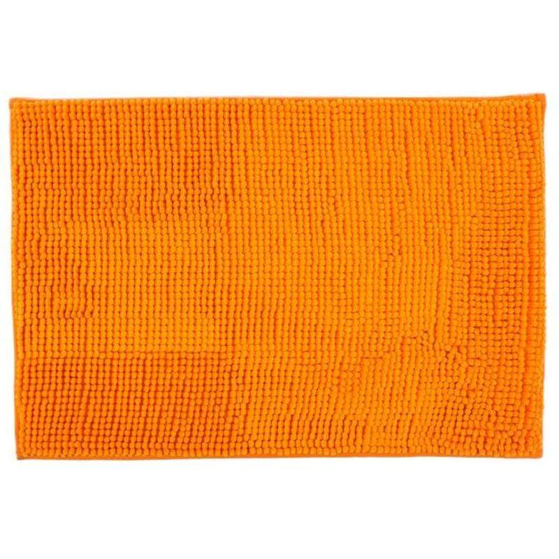 Коврик для ванной комнаты «Merci» 45х70 см цвет оранжевый