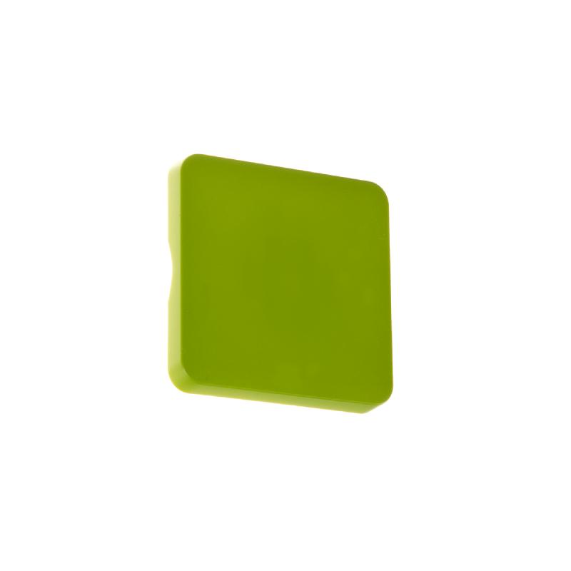 Накладка для выключателяпереключателя Lexman Cosy, цвет зелёный