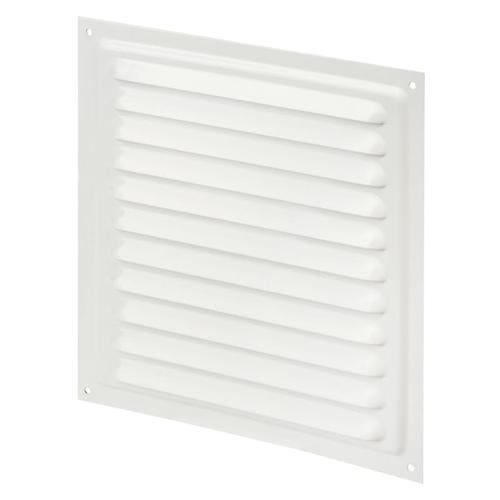 Решетка вентиляционная с сеткой Вентс МВМ 200 с, 200х200 мм, цвет белый