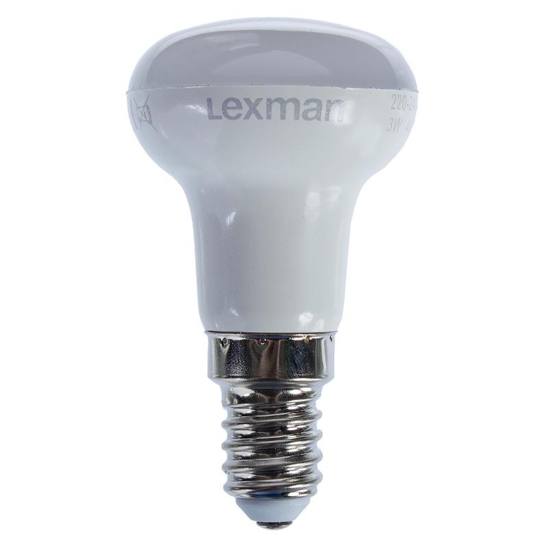 Лампа светодиодная Lexman спот R39 E14 3 Вт 240 Лм свет холодный белый