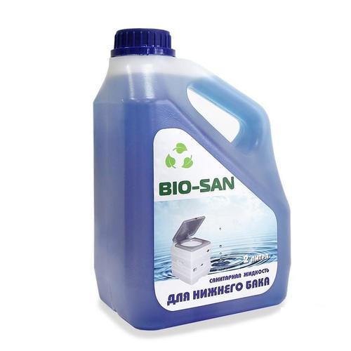 Санитарная жидкость Bio-San для нижнего бака, 2 л