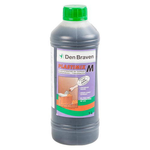 Пластификатор для растворов для каменной кладки и штукатурки Den Braven Plastimix-M 1 л