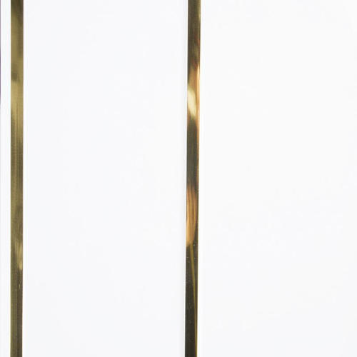 Панель ПВХ потолочная двухсекционная 8x200x3000 мм, цвет золото