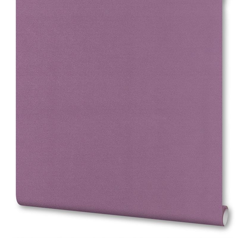 Обои на флизелиновой основе Inspire Silk 1.06х10 м Эффект окрашенных стен цвет фиолетовый