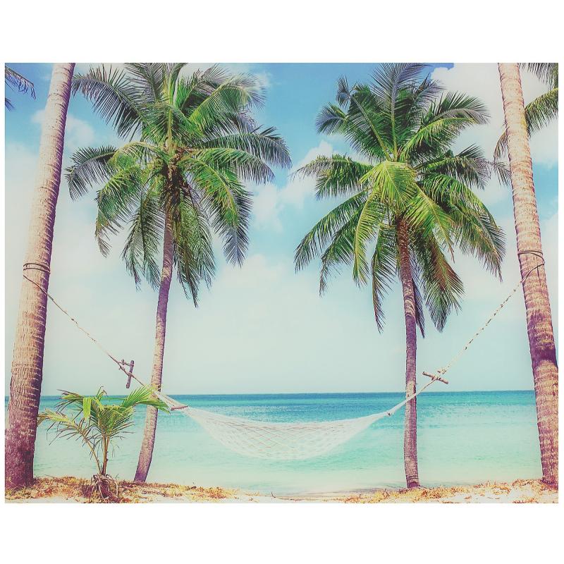 Картина на стекле 40х50 см «Тропический рай»