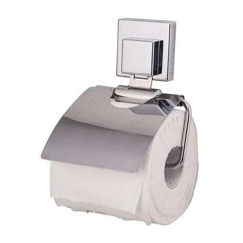 Держатель для туалетной бумаги на присоске SMART LOCK, хром