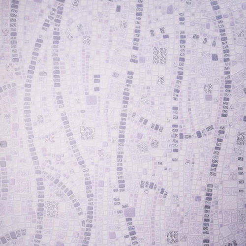 Обои виниловые 0.53х10 м мозаика цвет фиолетовый Па 1320-56