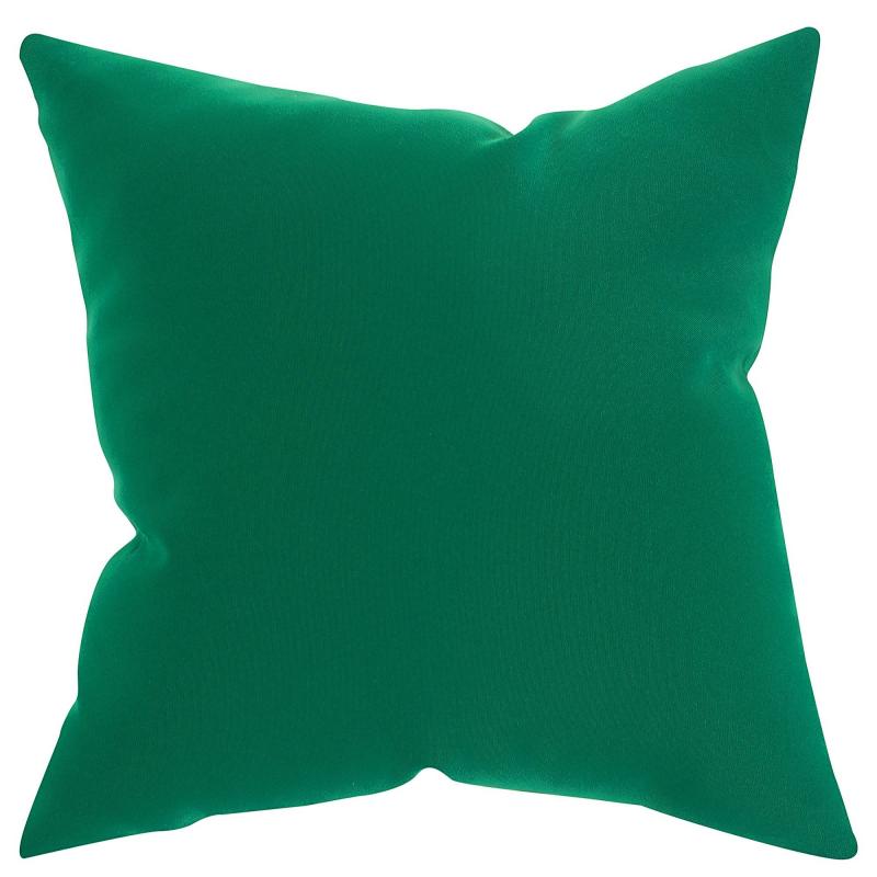 Подушка декоративная «Шарм» 40х40 см цвет зелёный