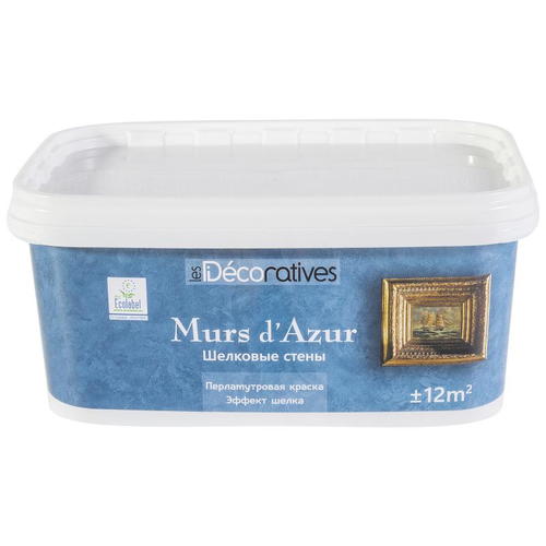 Краска Murs d Azur 2.5 л эффект «шёлка»