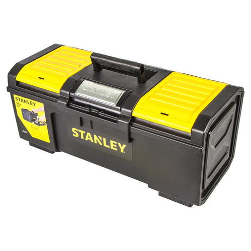 Ящик для инструмента Stanley 280х257х593 мм, пластик, цвет чёрныйжёлтый