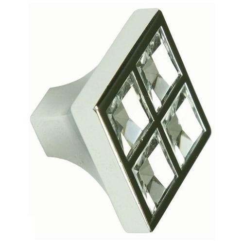 Ручка-кнопка Boyard RC411CP.4 металл цвет глянцевый хром