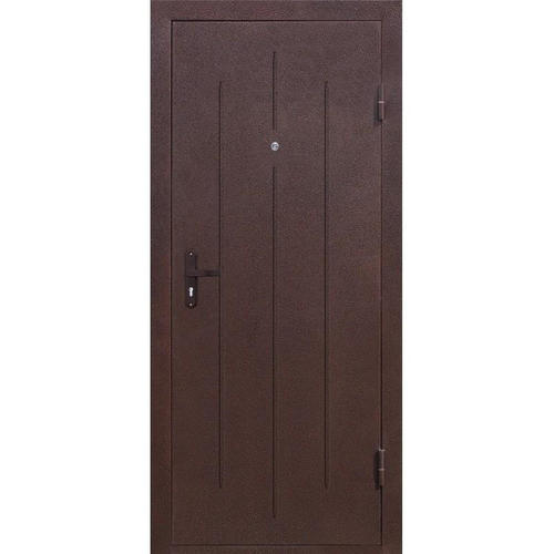 Дверь входная металлическая Стройгост 5-1, 980 мм, правая, цвет золотистый дуб