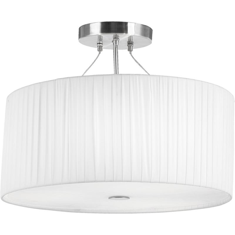 Люстра Globo 3xE27x40 Вт, 45 см, цвет матовый никель