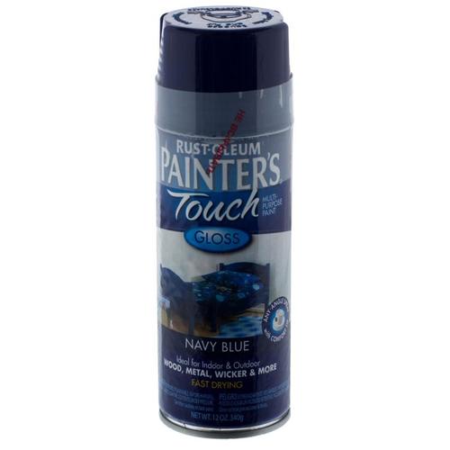 Краска аэрозольная Paint Touch глянцевая цвет морской 340 г
