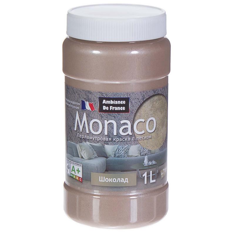 Краска перламутровая Monaco 1 л шоколад