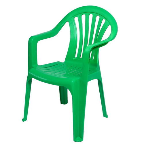 Кресло садовое 400х390х790 мм, пластик, зеленое, оттенок в ассортименте