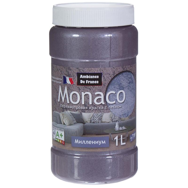 Краска перламутровая Monaco 1 л миллениум